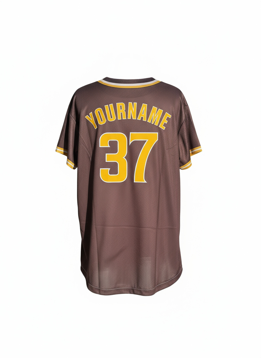Limited Edition Baseball Jersey with Custom Name and Number