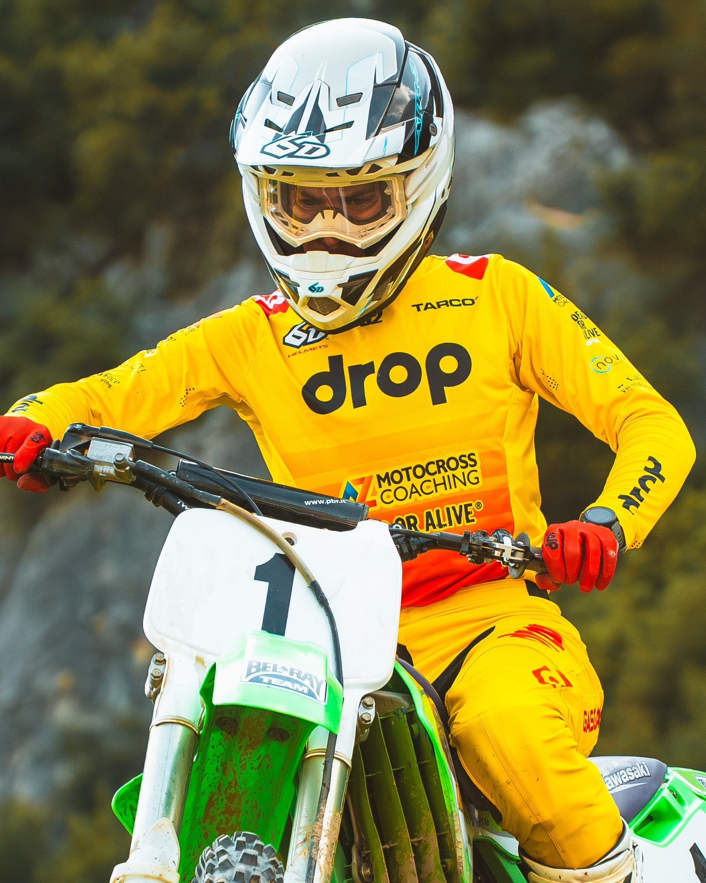 BRAVO 2.0 Yellow Red Jersey