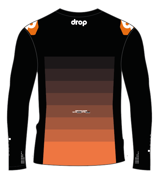 BRAVO Black Orange Jersey