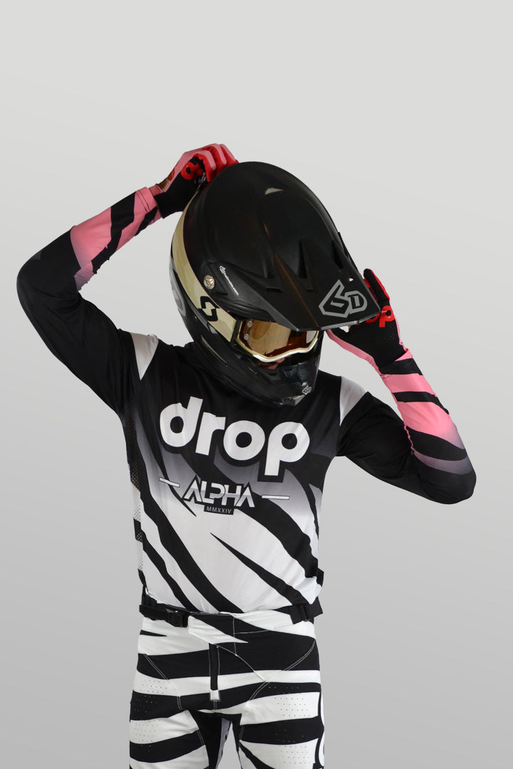 Alpha Zebra Black Jersey Adult