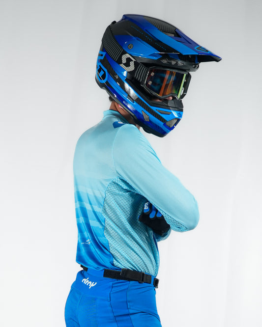 BRAVO Cyan Blue Jersey