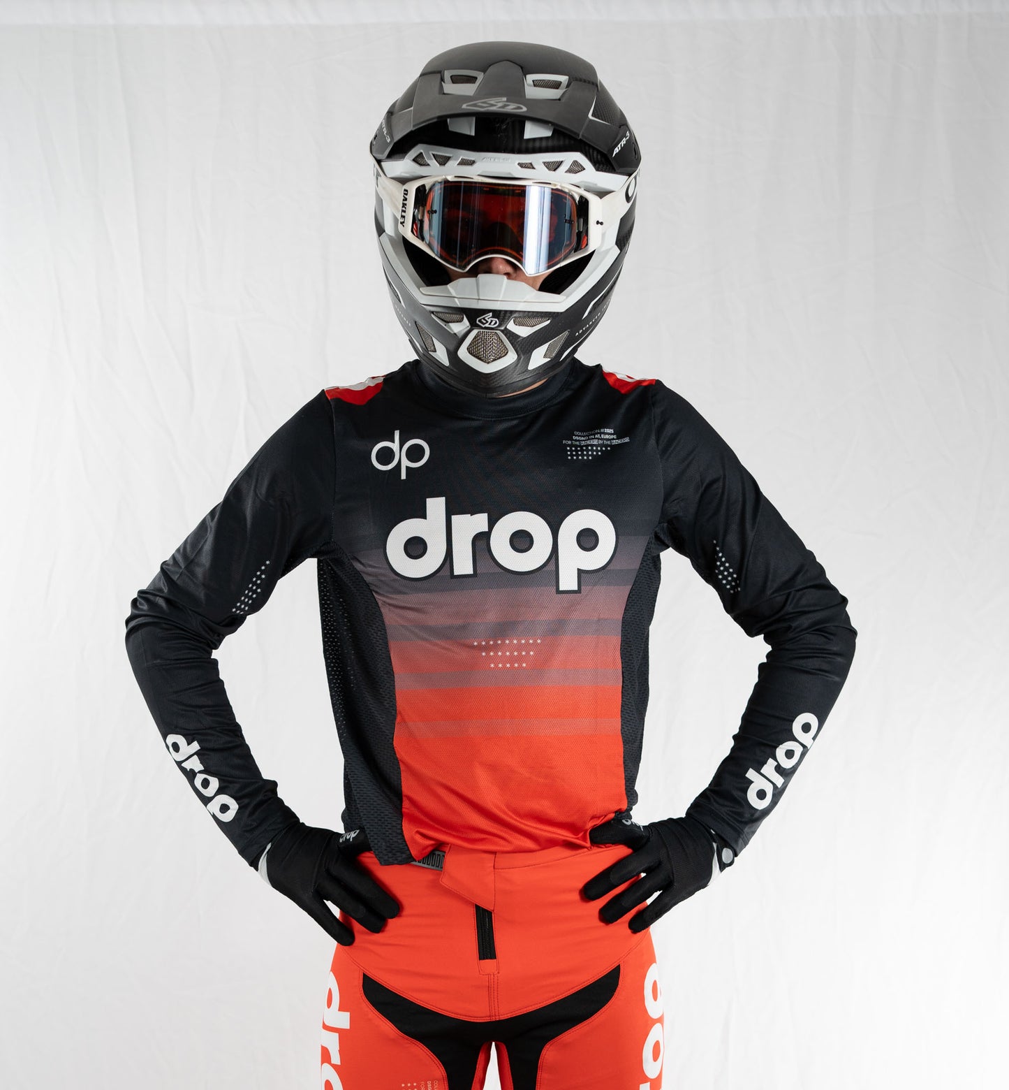 BRAVO Black Red Jersey