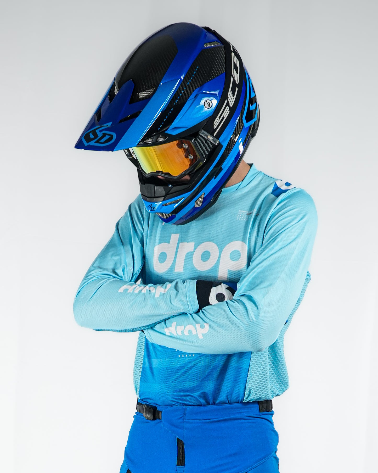 BRAVO Cyan Blue Jersey