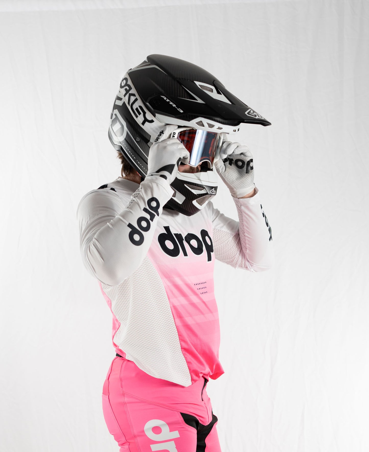 BRAVO White Pink Jersey