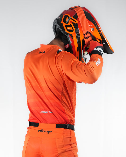 BRAVO Orange Red Jersey