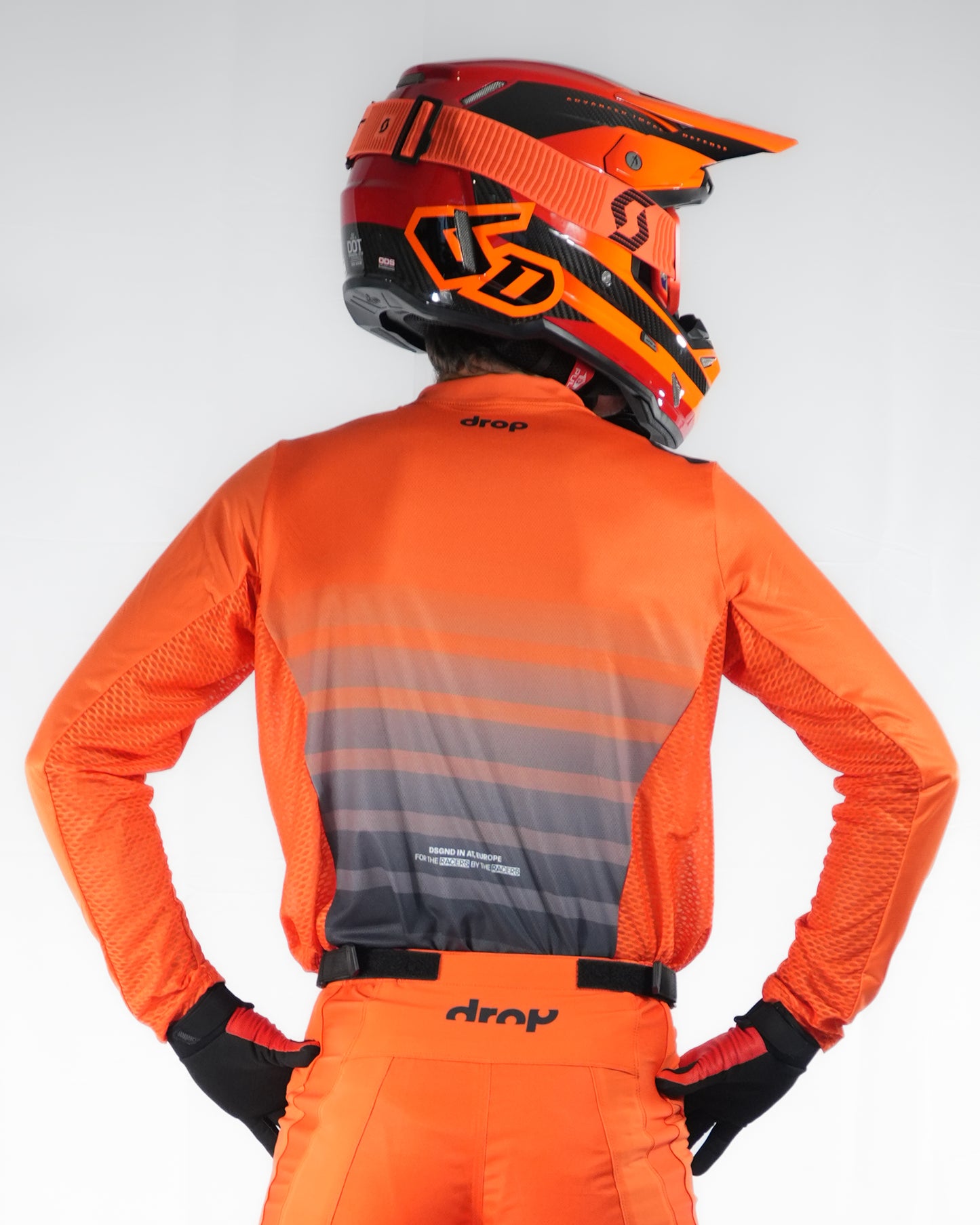 BRAVO Orange Black Jersey