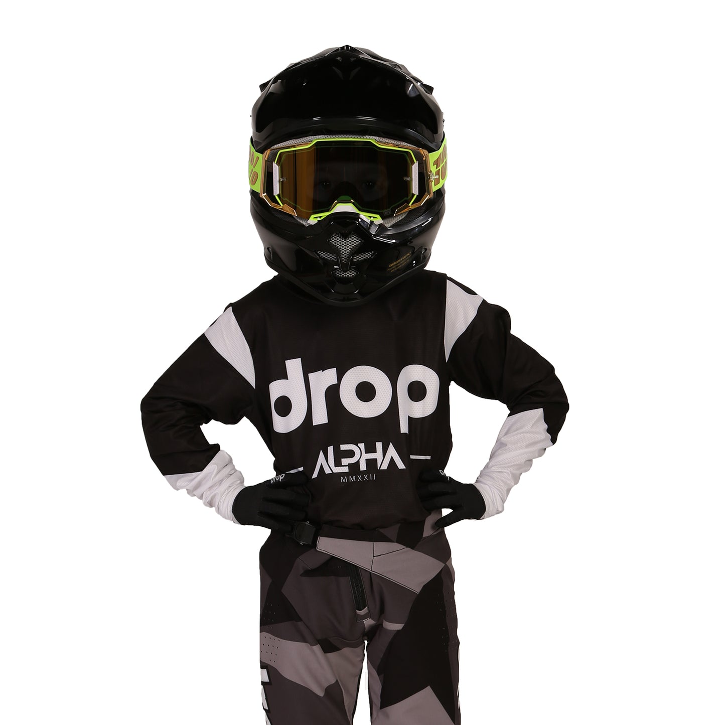 Alpha Camo Black Jersey Youth