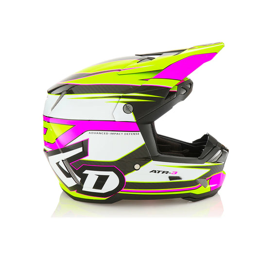 6D Helmets ATR-3 Hyper Yellow