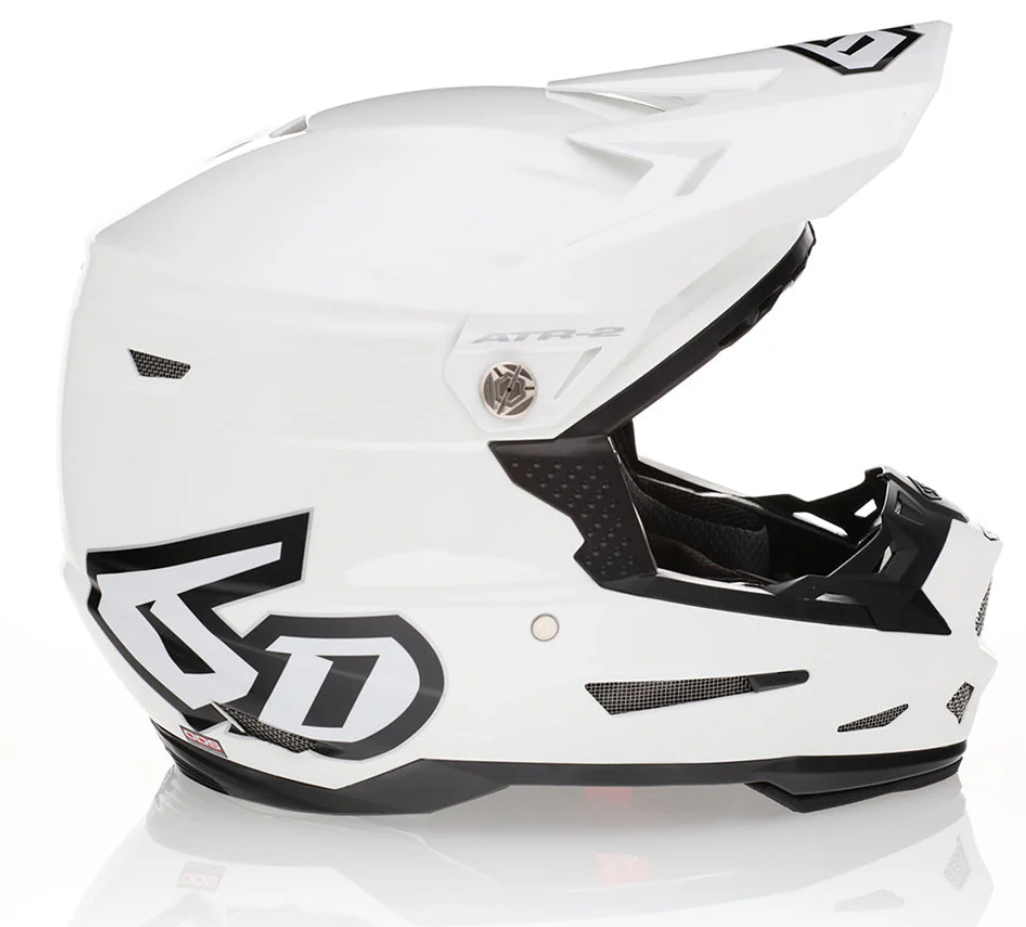 6D Helmets ATR-2 Solid White