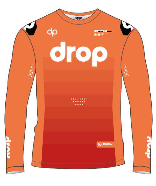 BRAVO Orange Red Jersey