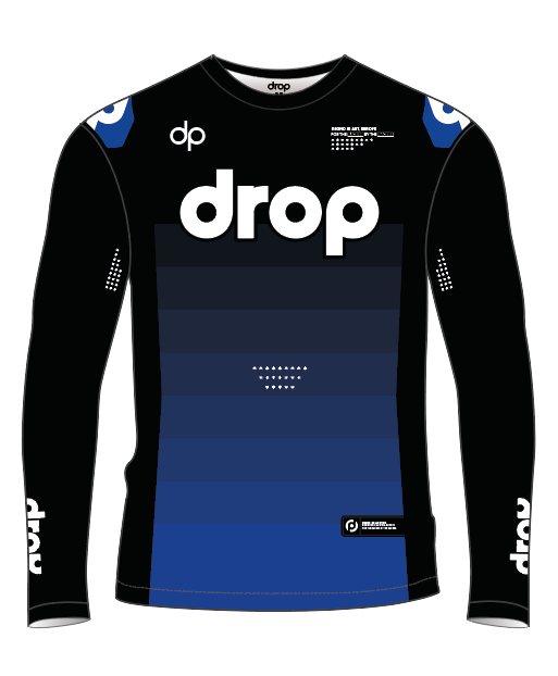 BRAVO Black Blue Jersey