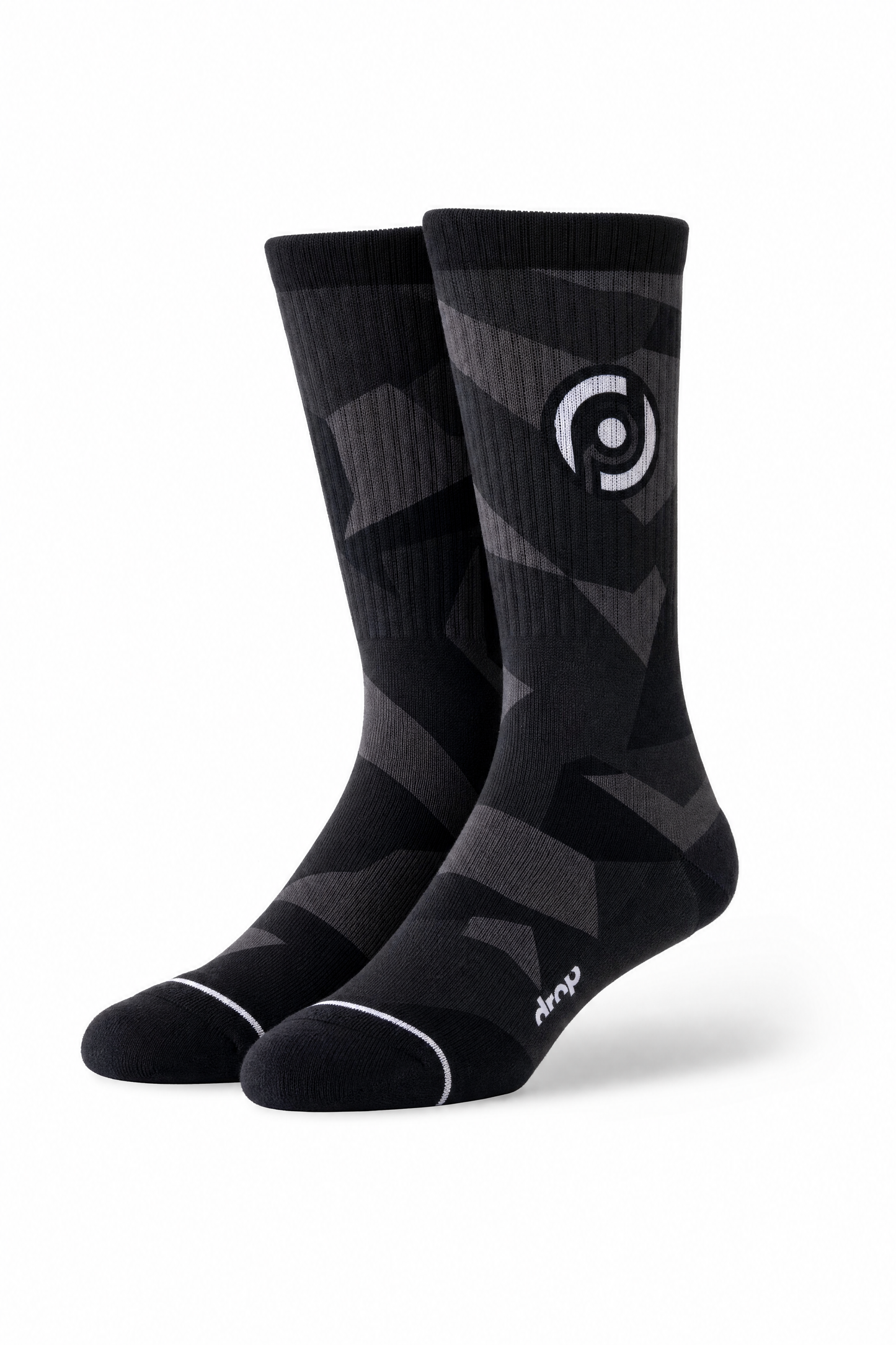 Socks Camo Black