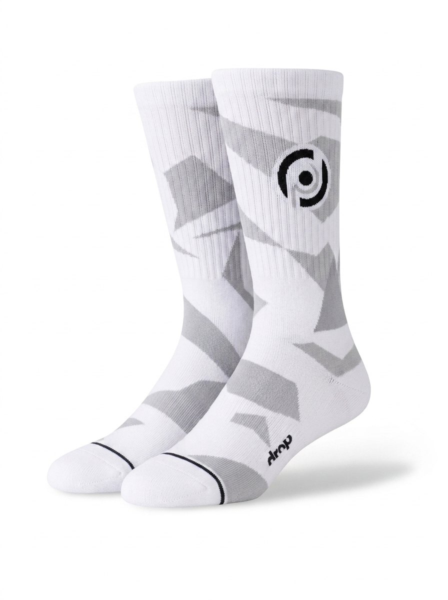 Socks Camo White