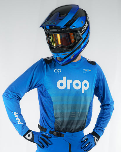 BRAVO Blue Black Jersey