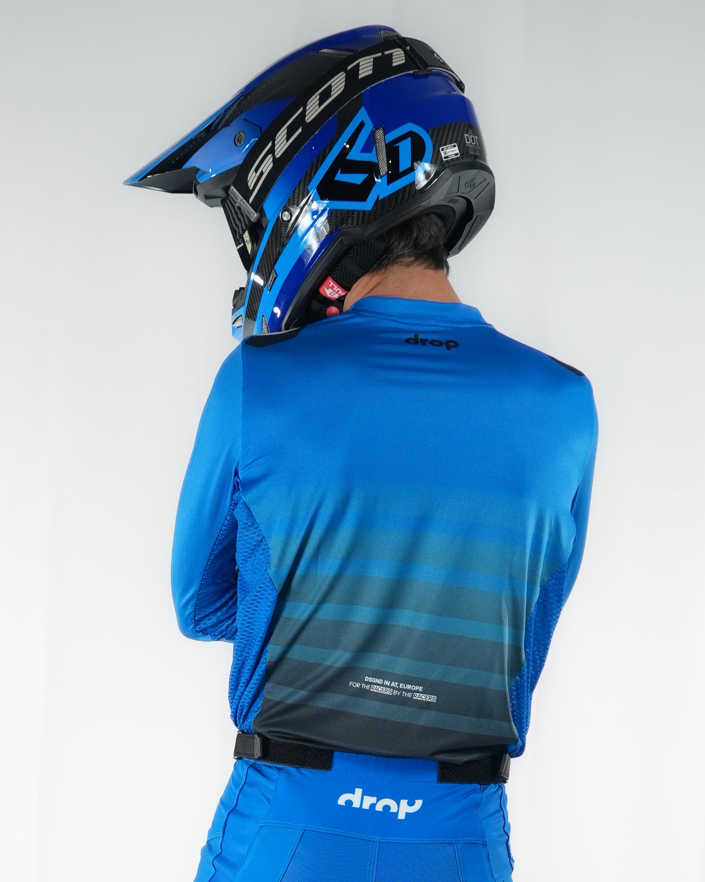 BRAVO Blue Black Jersey