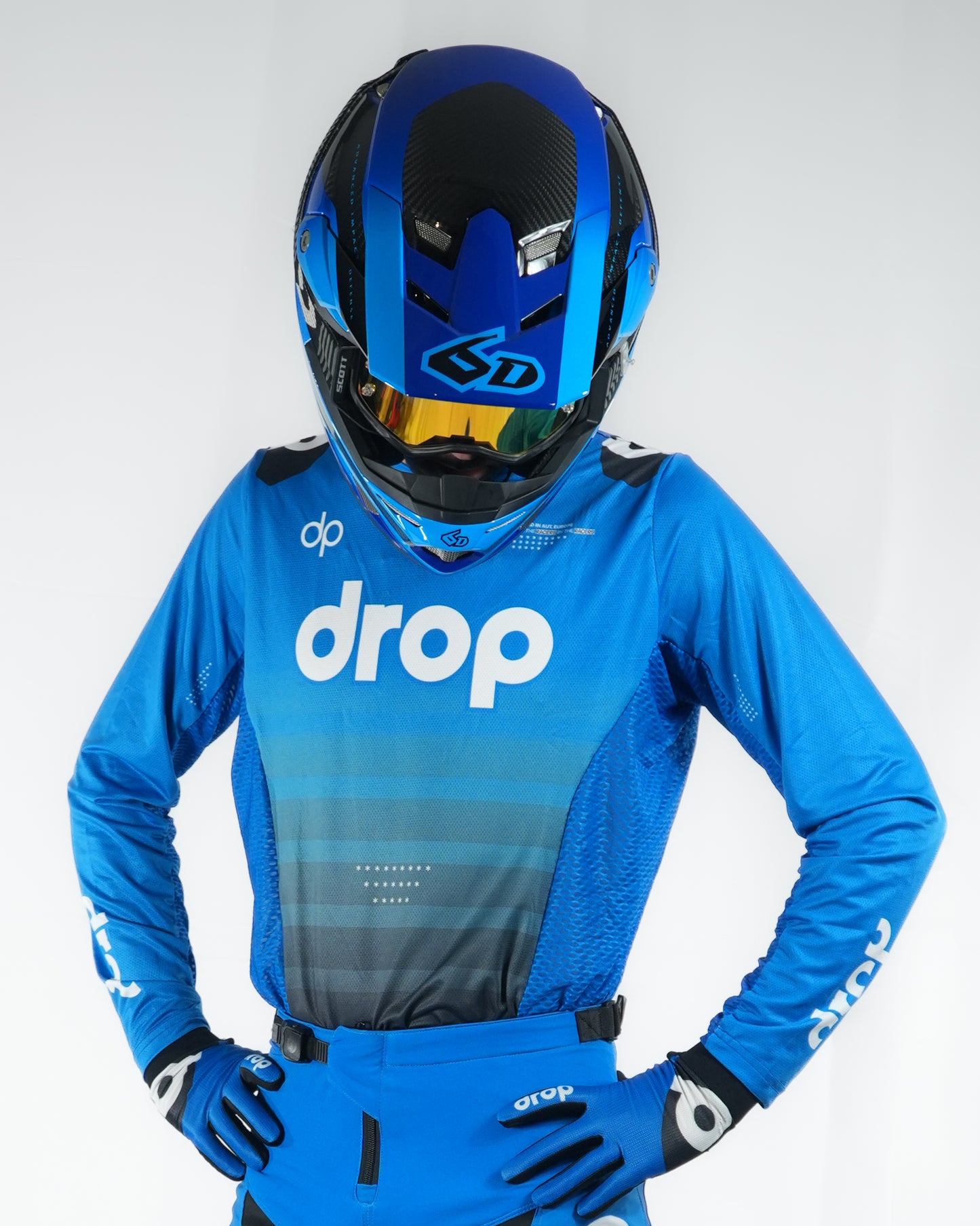 BRAVO Blue Black Jersey