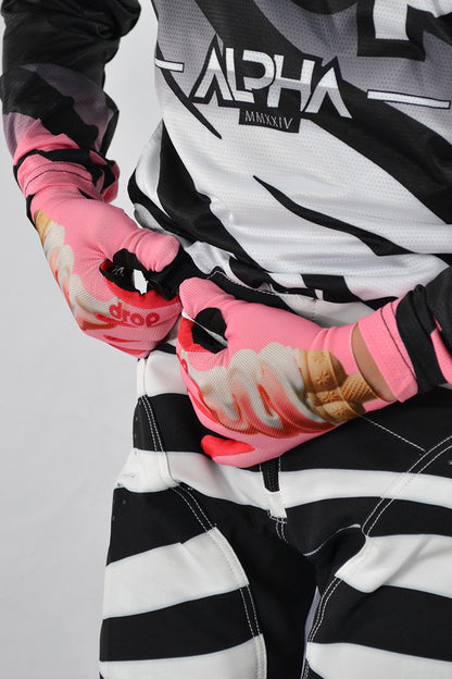 Alpha Pink Ice Gloves Youth