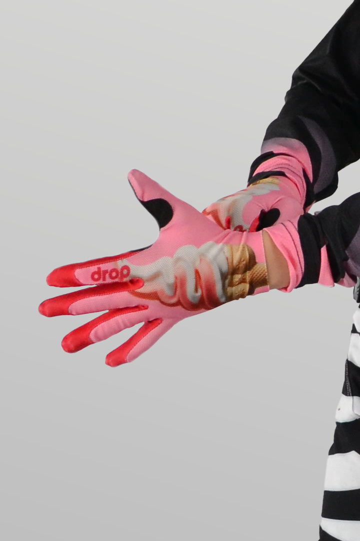 Alpha Pink Ice Gloves Youth
