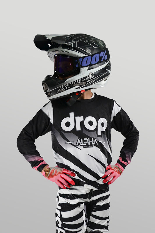 Alpha Zebra Black Jersey Youth