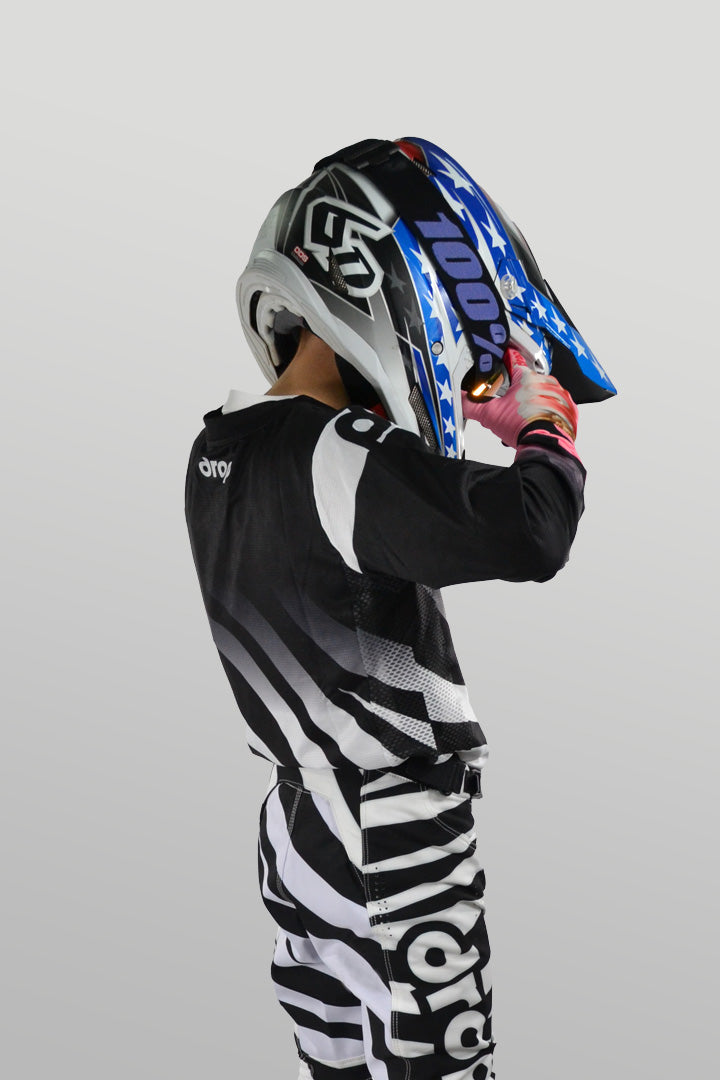 Alpha Zebra Black Jersey Youth