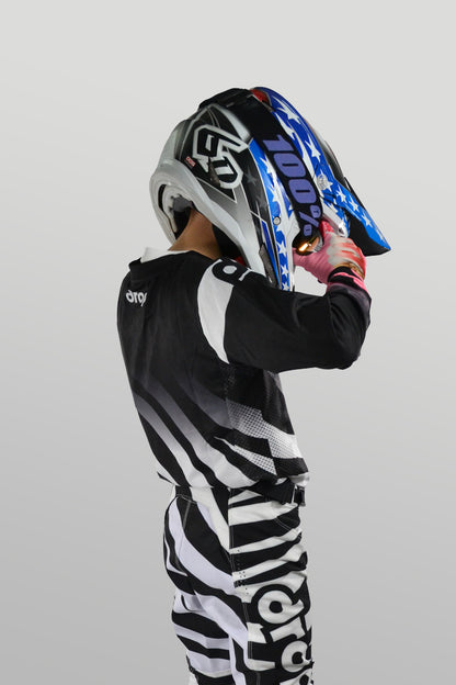 Alpha Zebra Black Jersey Youth