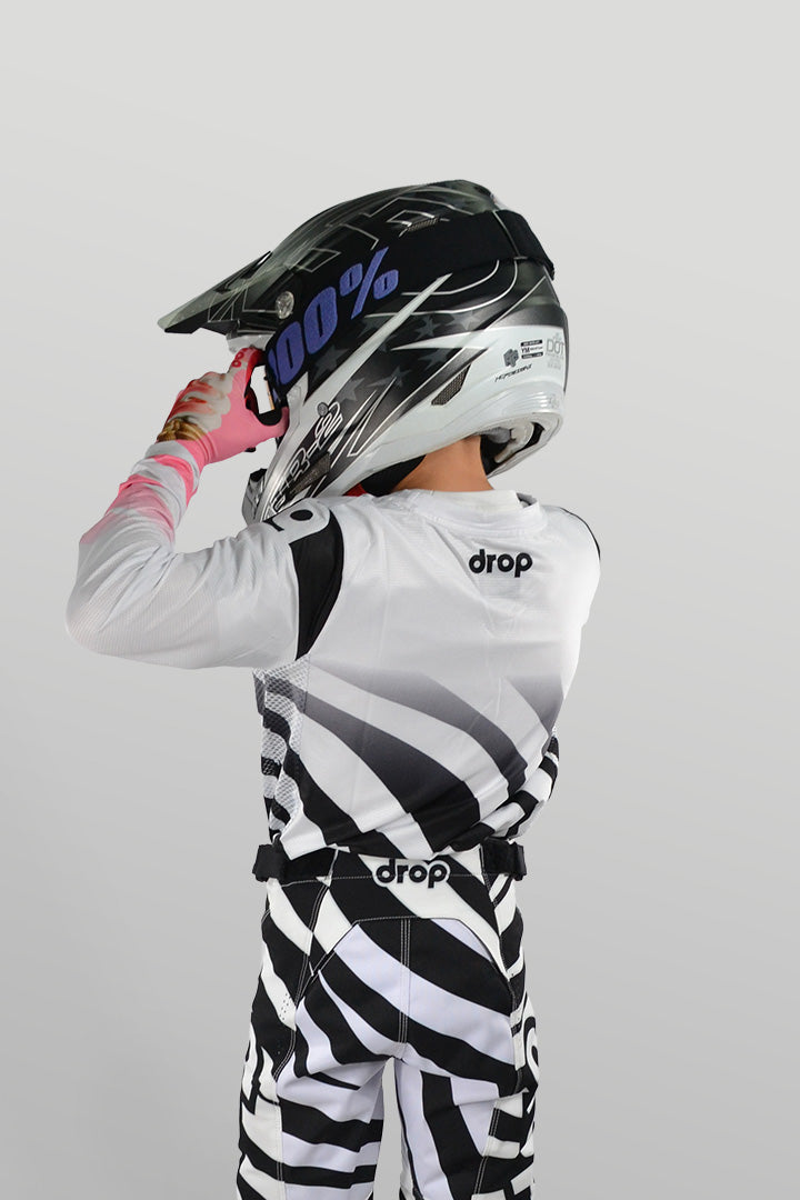 Alpha Zebra White Jersey Youth
