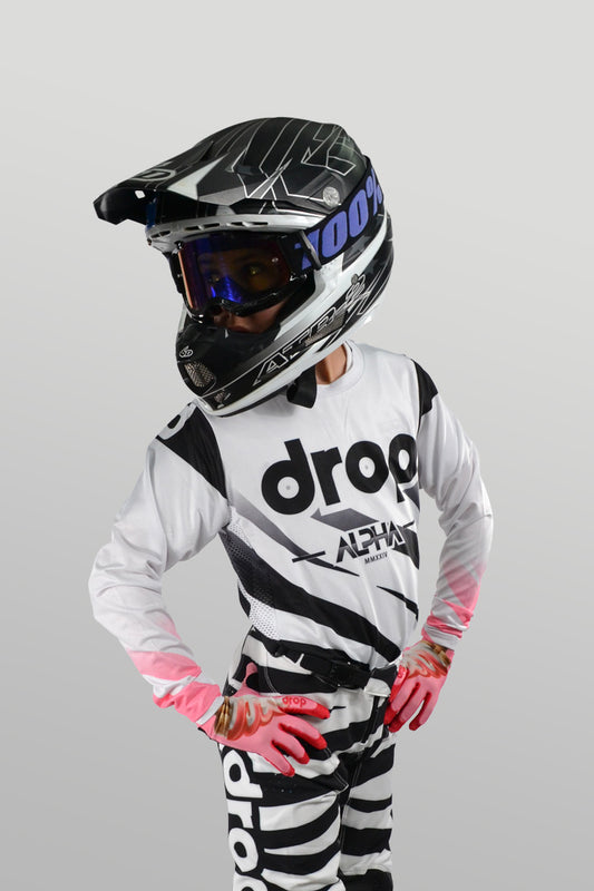 Alpha Zebra White Jersey Youth
