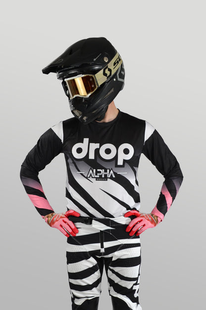 Alpha Zebra Black Jersey Adult