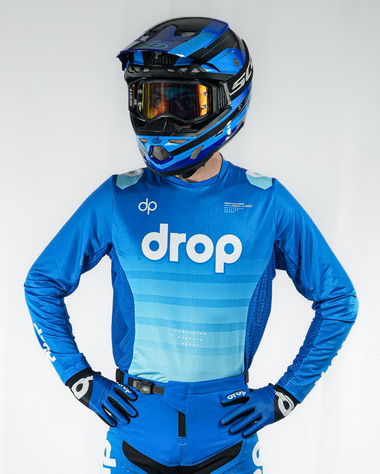 BRAVO Blue Cyan Jersey
