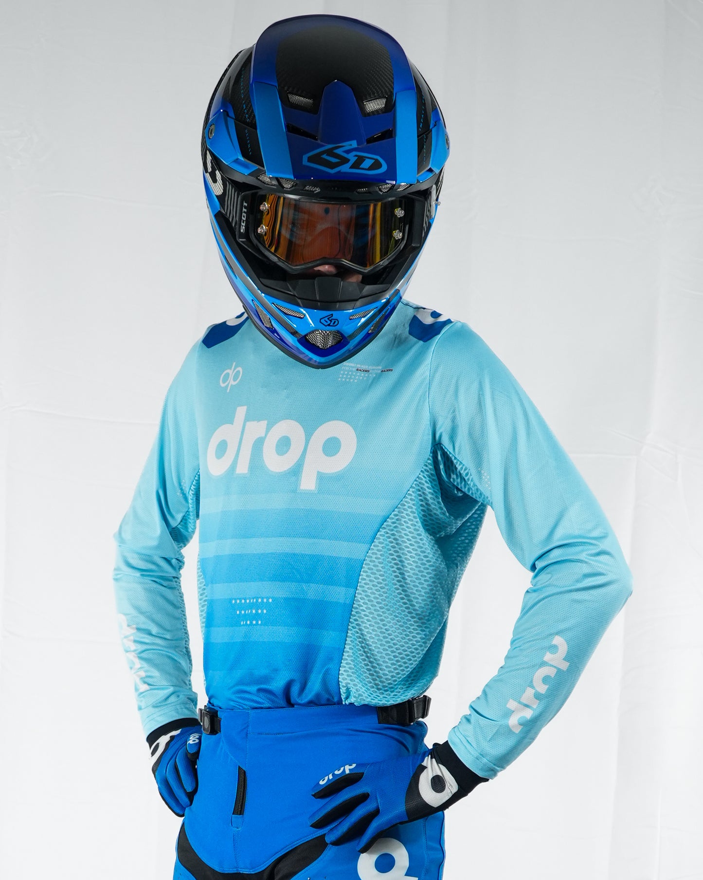 BRAVO Cyan Blue Jersey