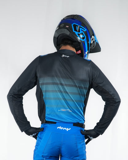 BRAVO Black Blue Jersey