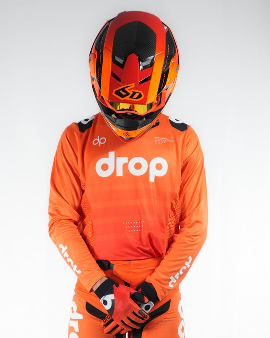 BRAVO Orange Red Jersey