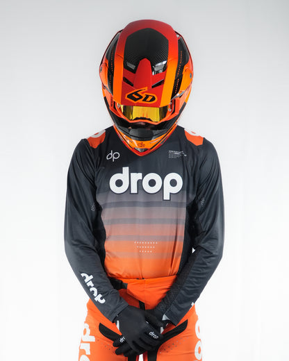 BRAVO Black Orange Jersey