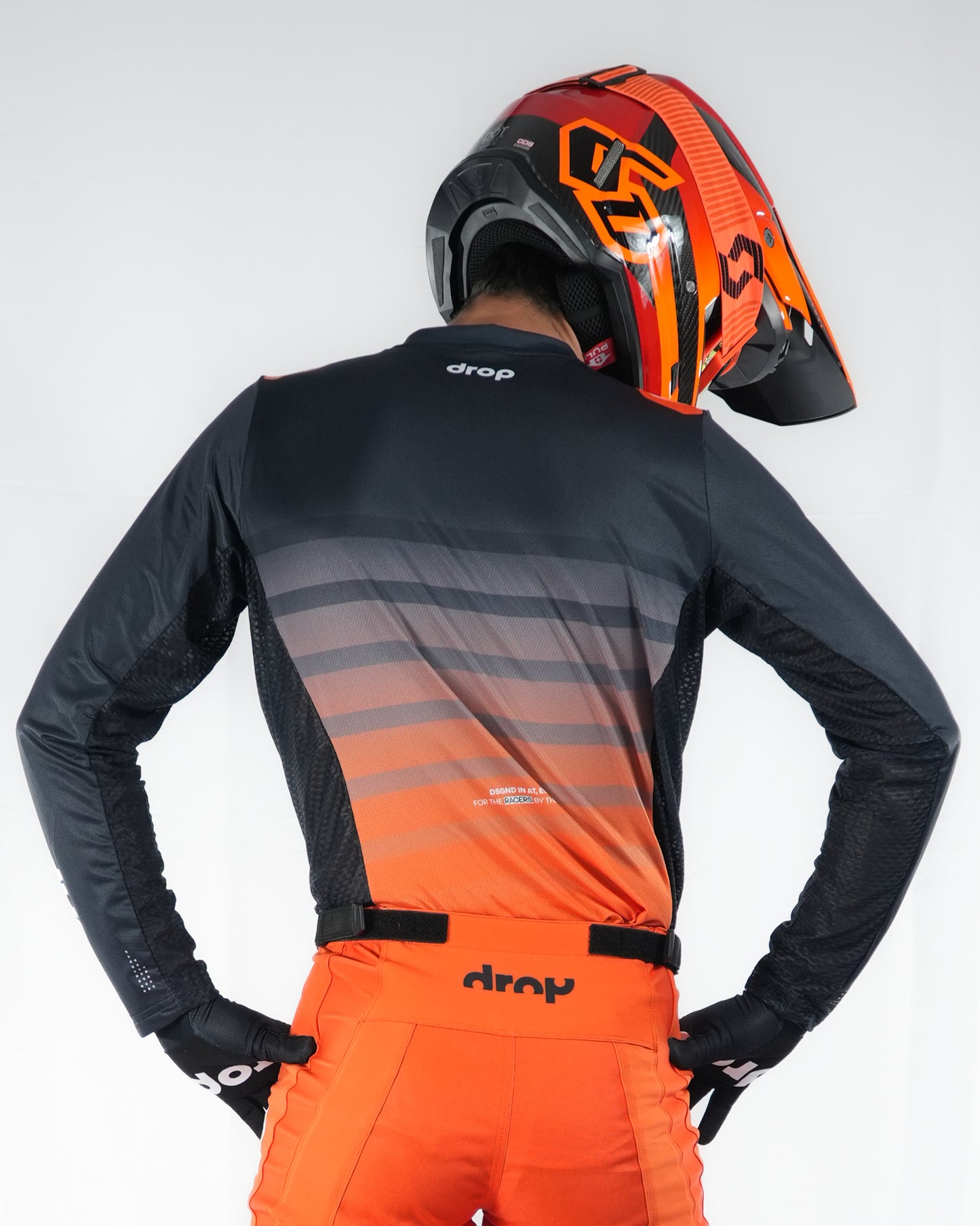 BRAVO Black Orange Jersey