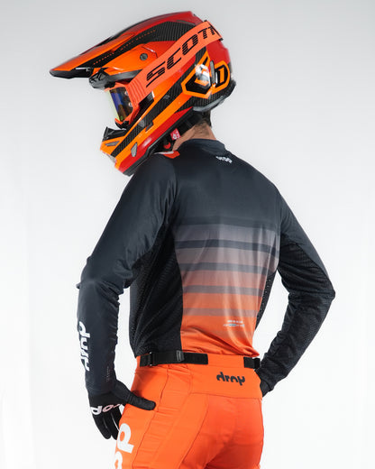 BRAVO Black Orange Jersey