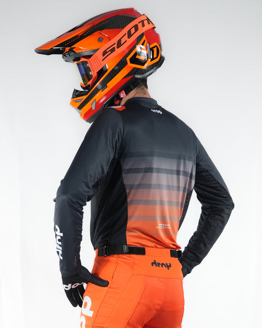 BRAVO Black Orange Jersey
