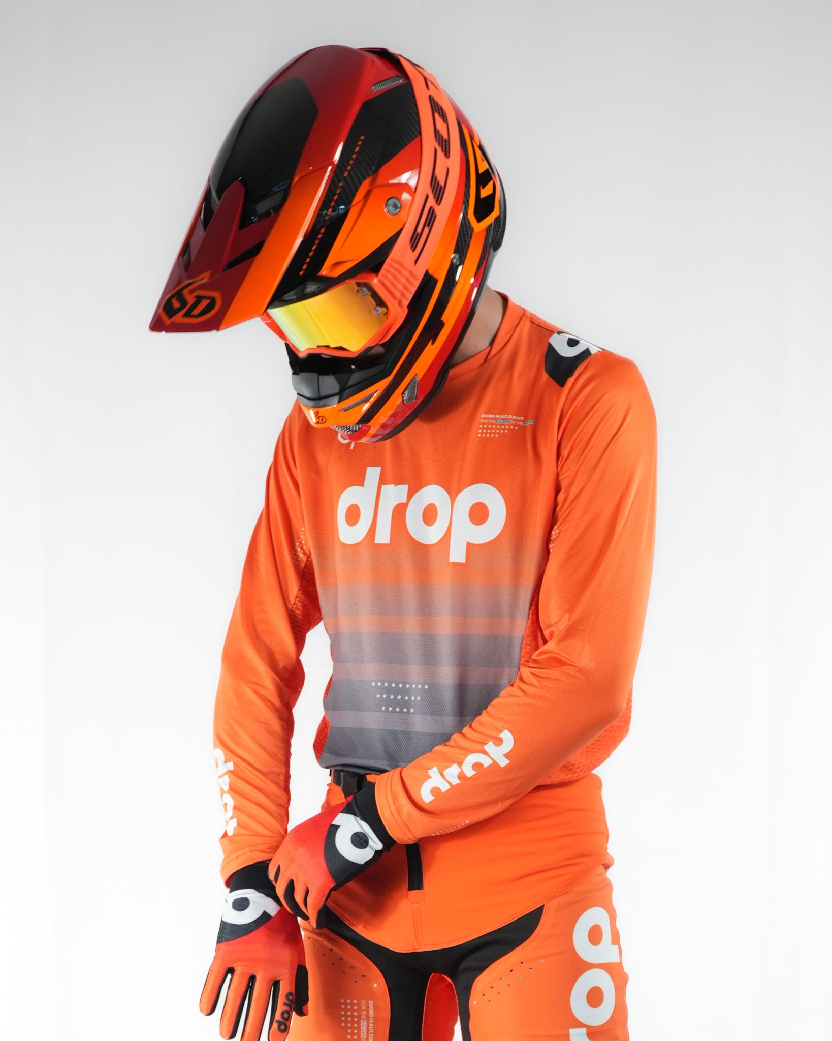 Drop Alpha Orange Black Jersey – Drop Sports