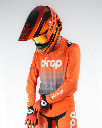 BRAVO Orange Black Jersey