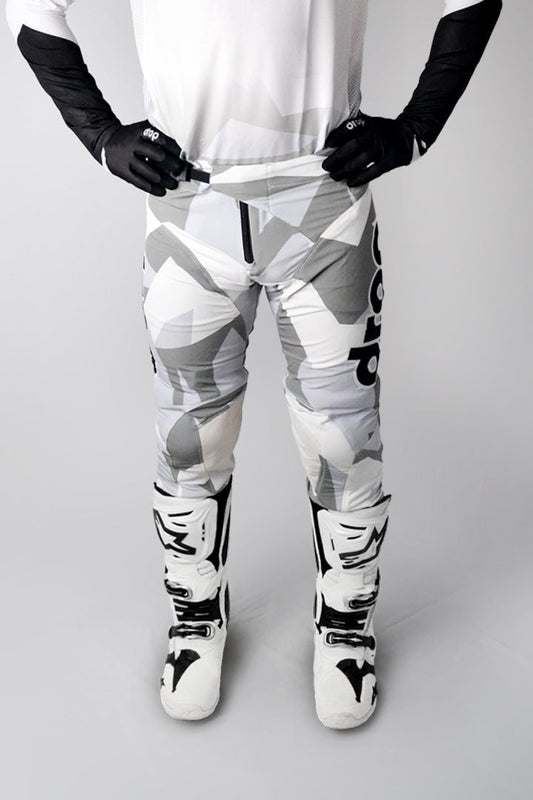 Alpha Camo White Pants Youth