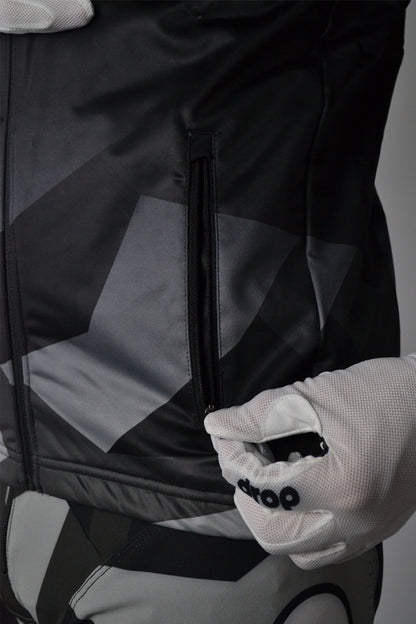Alpha Camo Black Vest Youth
