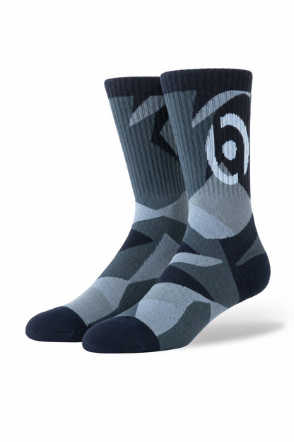 Socks Camo Black