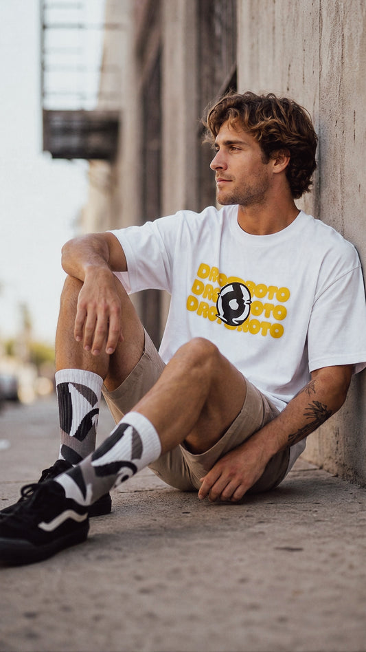 Socks Camo White