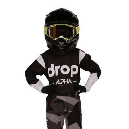 Alpha Camo Black Jersey Youth
