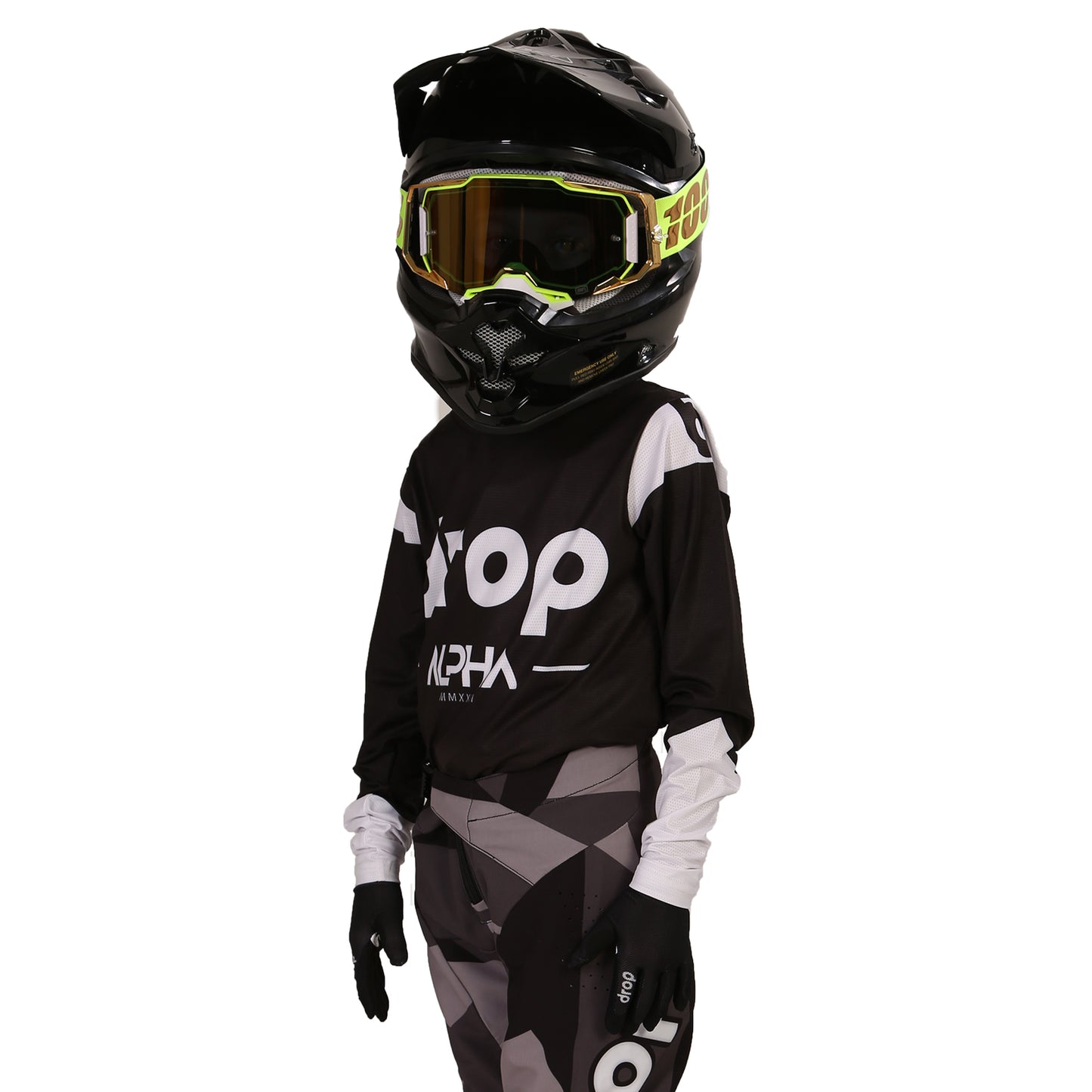 Alpha Camo Black Jersey Youth