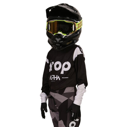 Alpha Camo Black Jersey Youth